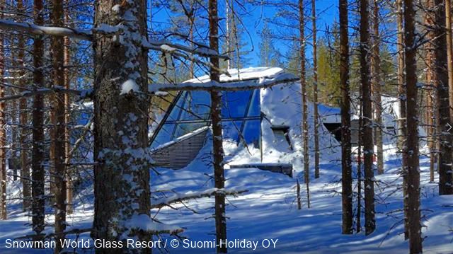 Snowman World Glass igloo Resort
