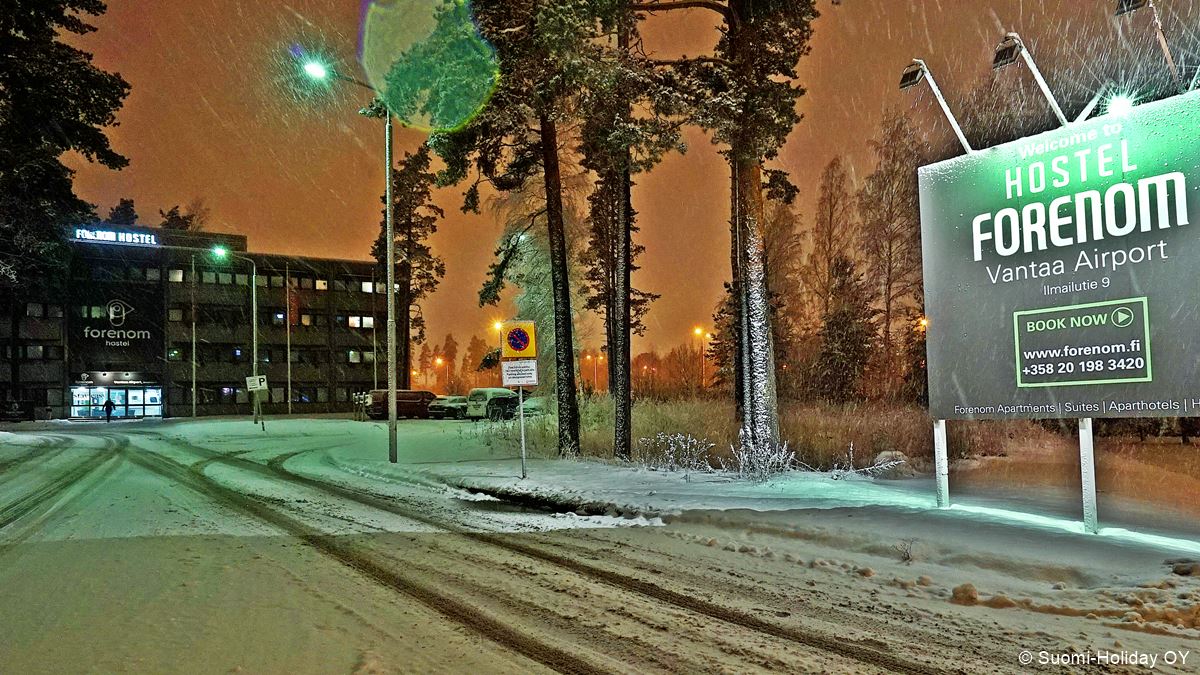 Cheap accommodation near Helsinki airport Forenom hostel