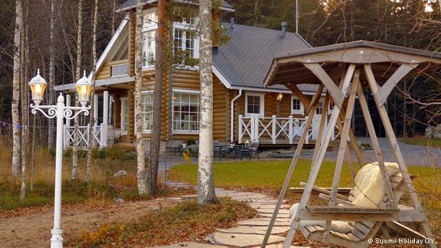 Снять коттедж в Финляндии на берегу озера Пурувеси