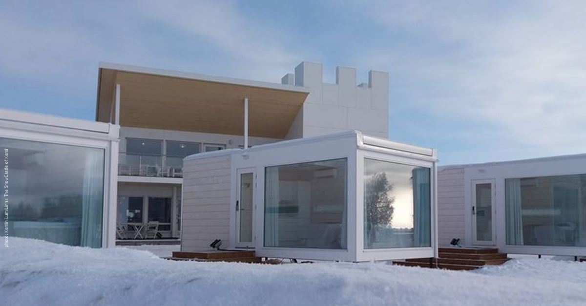 Seaside Glass Villa Kemi, Finland.